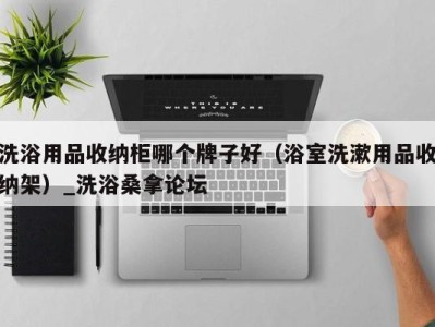 西安洗浴用品收纳柜哪个牌子好（浴室洗漱用品收纳架）_洗浴桑拿论坛